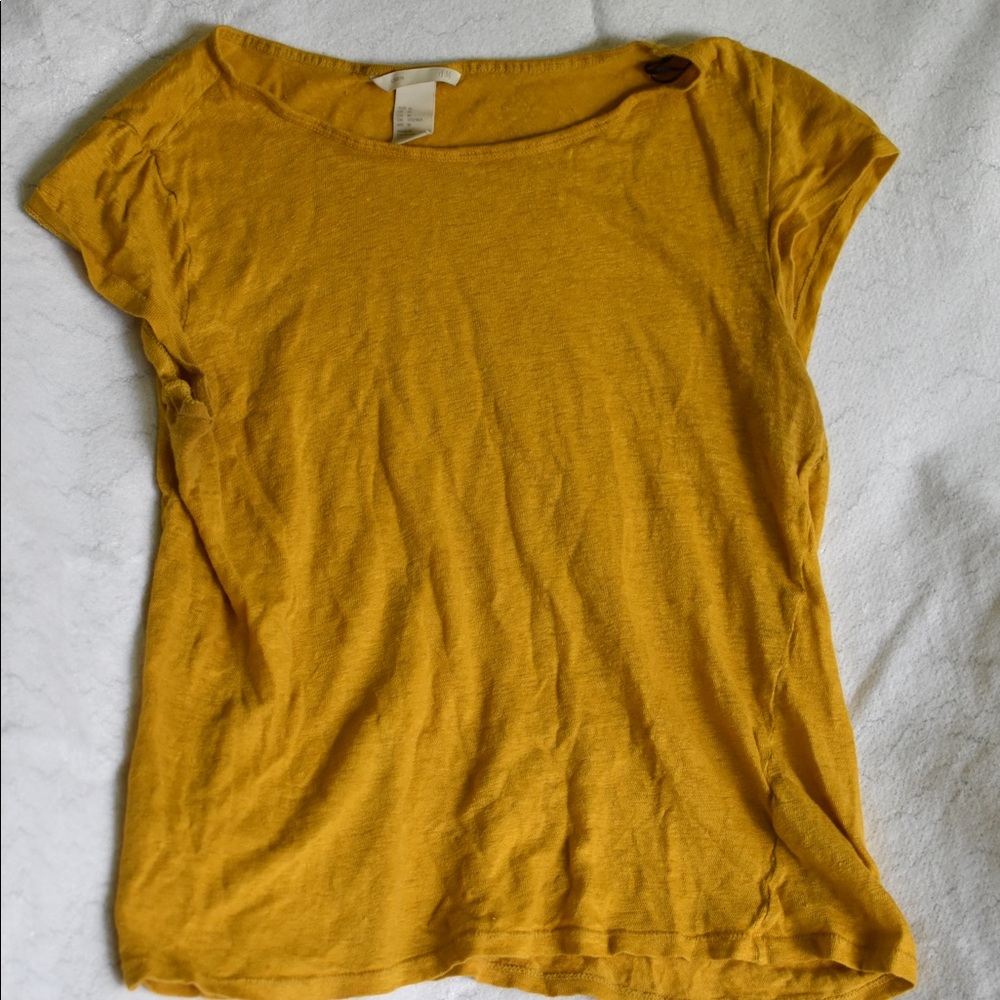 Trendy Mustard Yellow Top